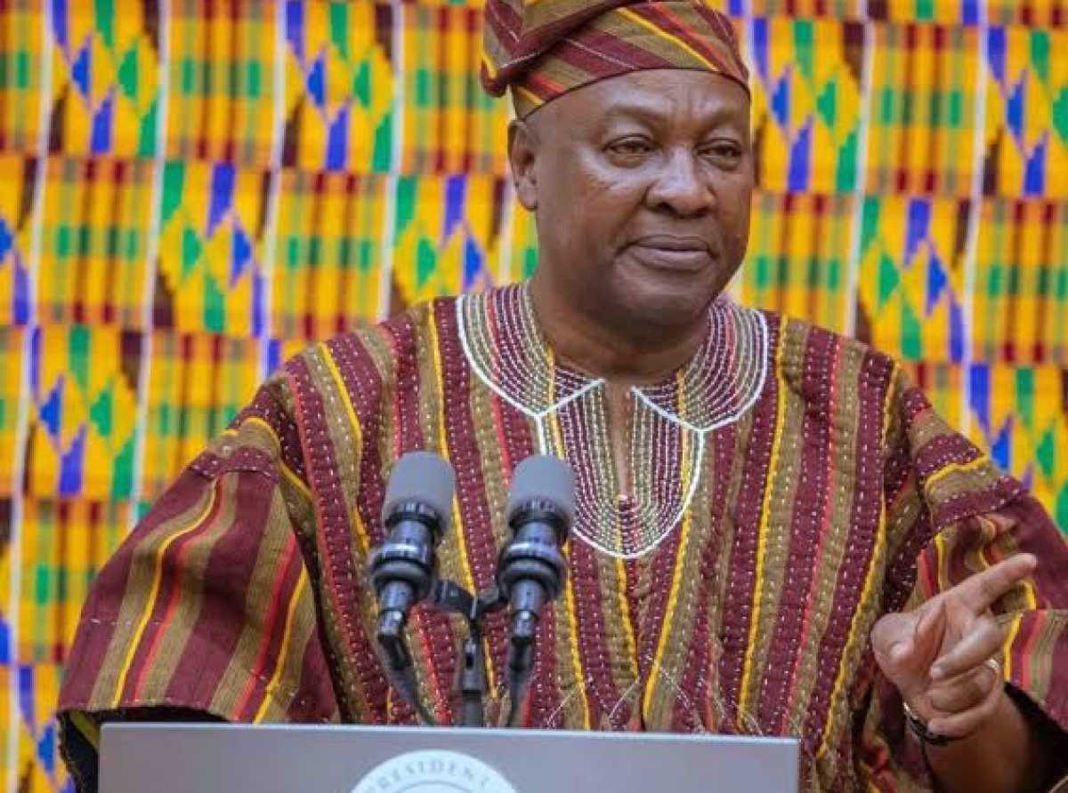 NAIMOS has cleared nearly 49 forest reserves of illegal miners - Prez Mahama